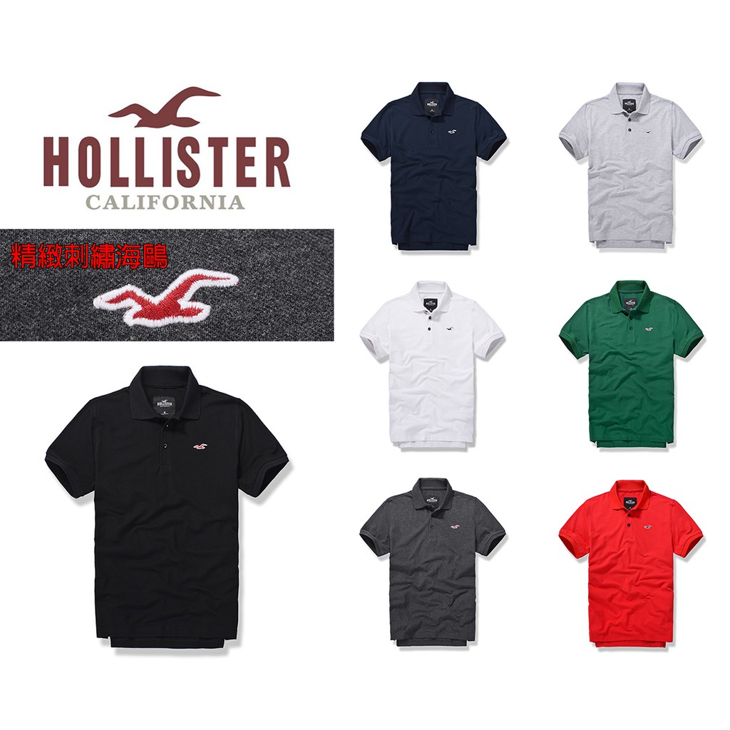 HOLLISTER Áo Thun Polo Tay Ngắn Có Cổ Thời Trang Dành Cho Nam Collister-P7