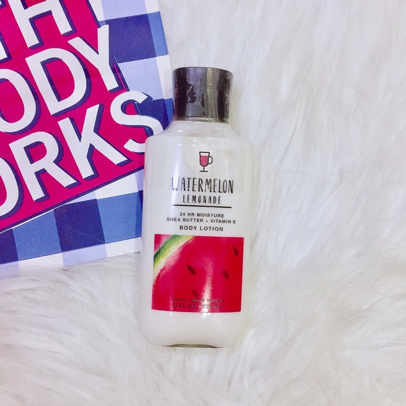 Dưỡng thể Bath &amp; Body Works 236ml - Watermelon Lemonade (Mỹ)