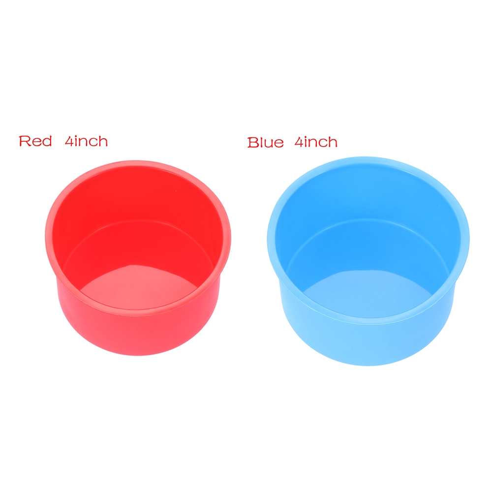 Khuôn silicone làm bánh 4 Inch thiết kế tiện lợi dễ dùng cho nhà bếp