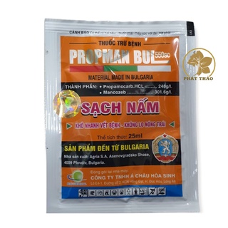 Thuốc trừ nấm propman bul 550sc - sạch nấm - diệt sạch nấm bệnh - 25ml