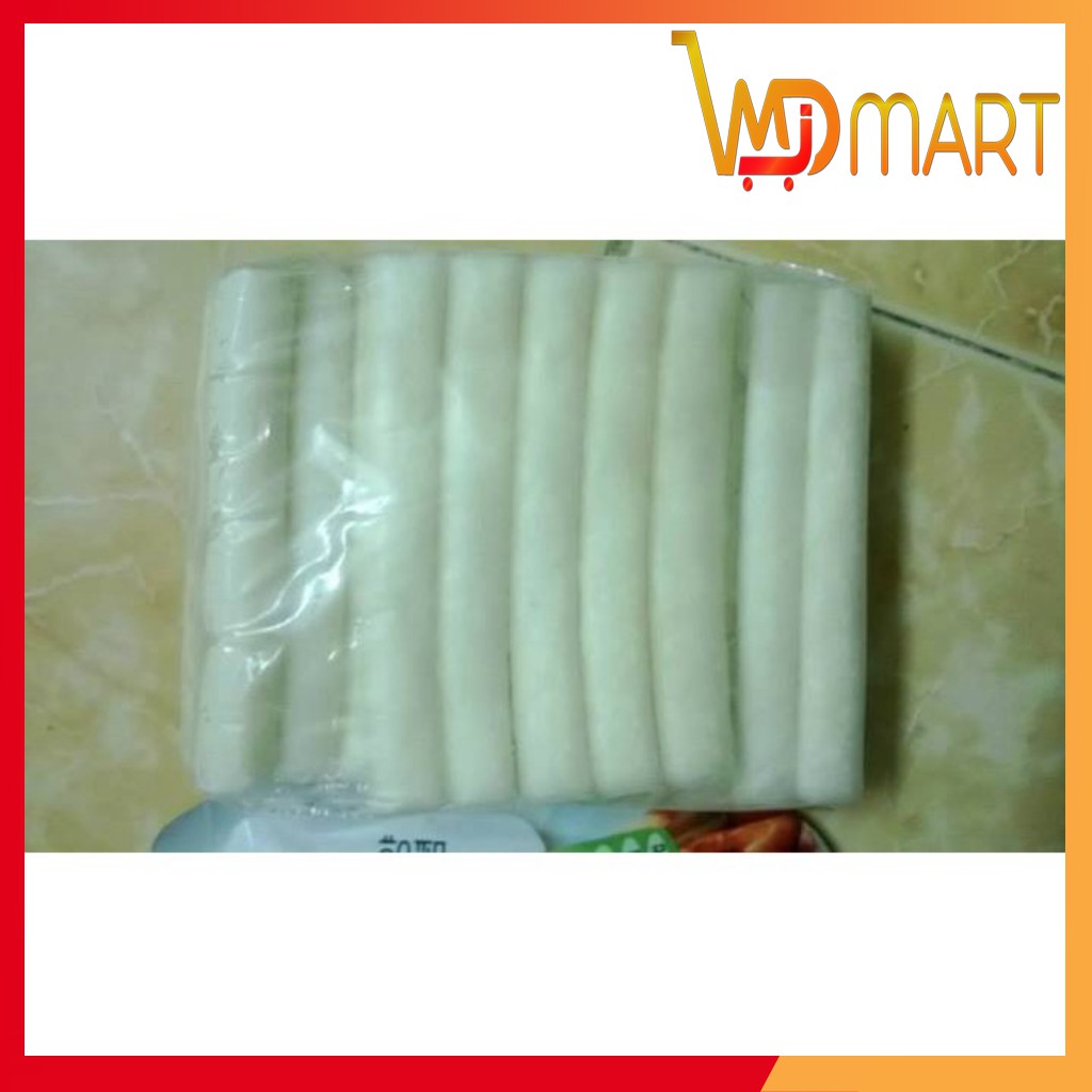 Bánh gạo hàn quốc tobokki cắt khúc gói trắng