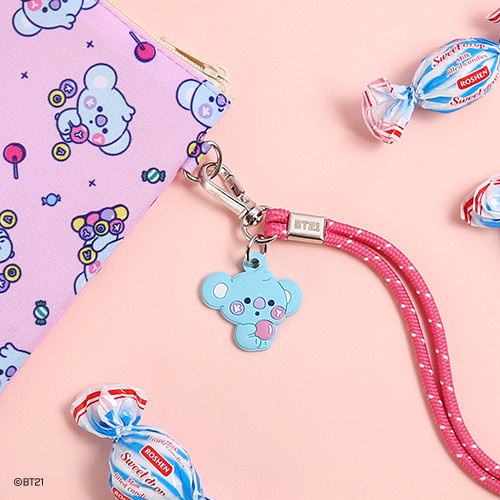 Dây đeo tay in hình BTS BT21