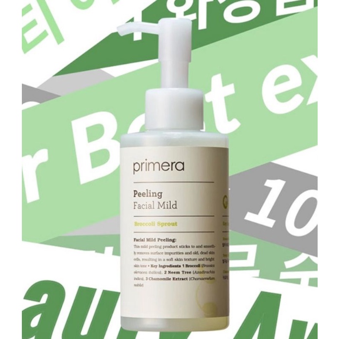 Tẩy da chết primera 250ml/30ml