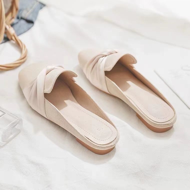 Dép Sandal Đế Phẳng Không Gót Thời Trang Mùa Hè Dễ Phối Đồ Cho Nữ