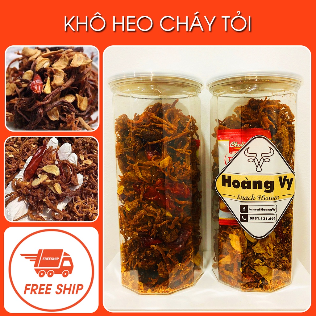 Khô Heo Cháy Tỏi 300g, vừa Ngon vừa Rẻ và Chất Lượng