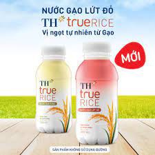 Nước Gạo Rang / Gạo lứt đỏ TH true RICE 300 ml x 24 chai - TH02