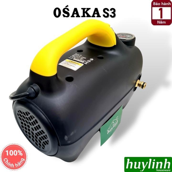 Máy xịt rửa xe chỉnh áp Osaka S3 - 2000W - Tặng béc rửa máy lạnh