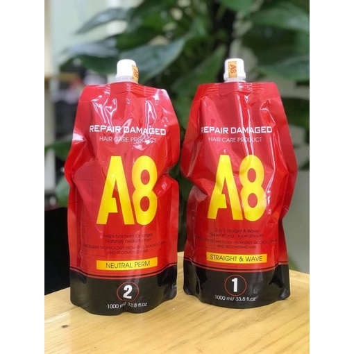 Uốn Nóng Collagen A8  - Sóng Tóc Căng Đẹp