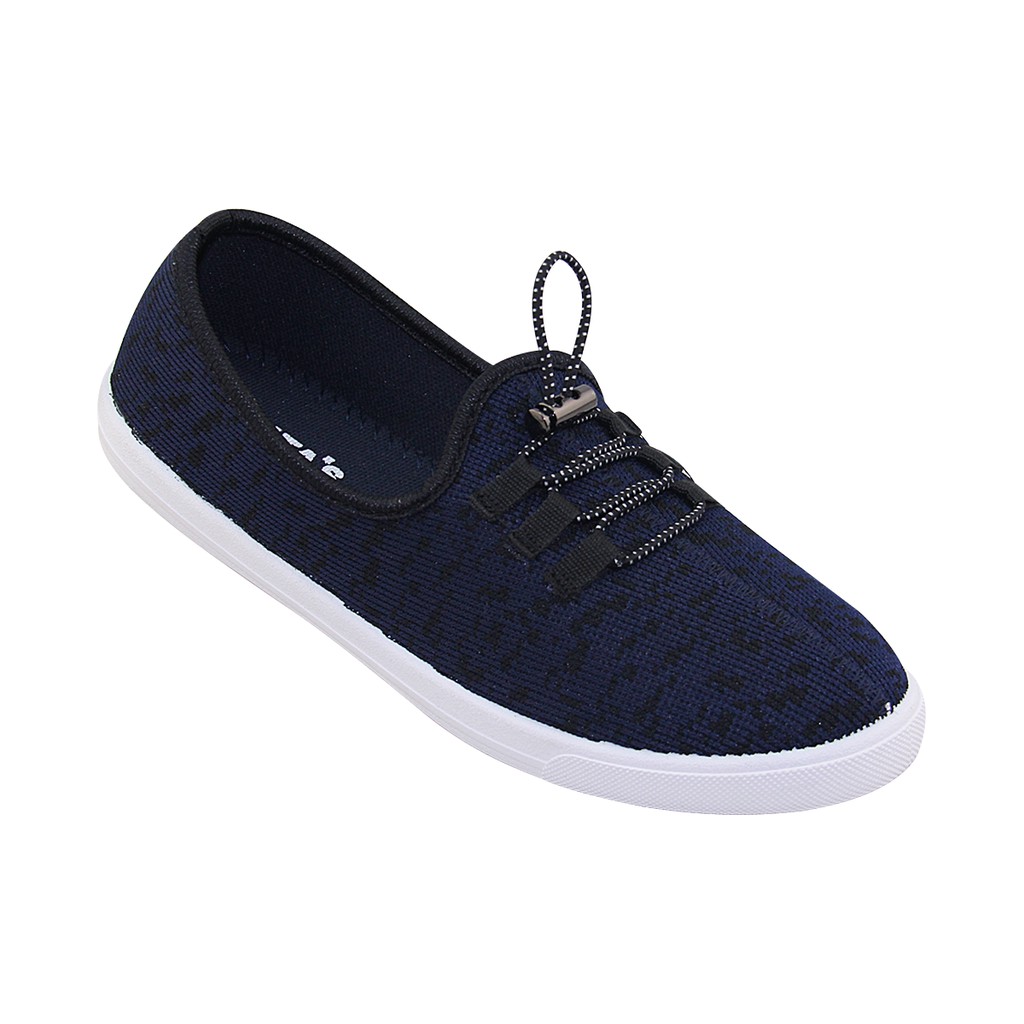 Giày vải nữ Bita's GVW.31 (Navy + Xám)