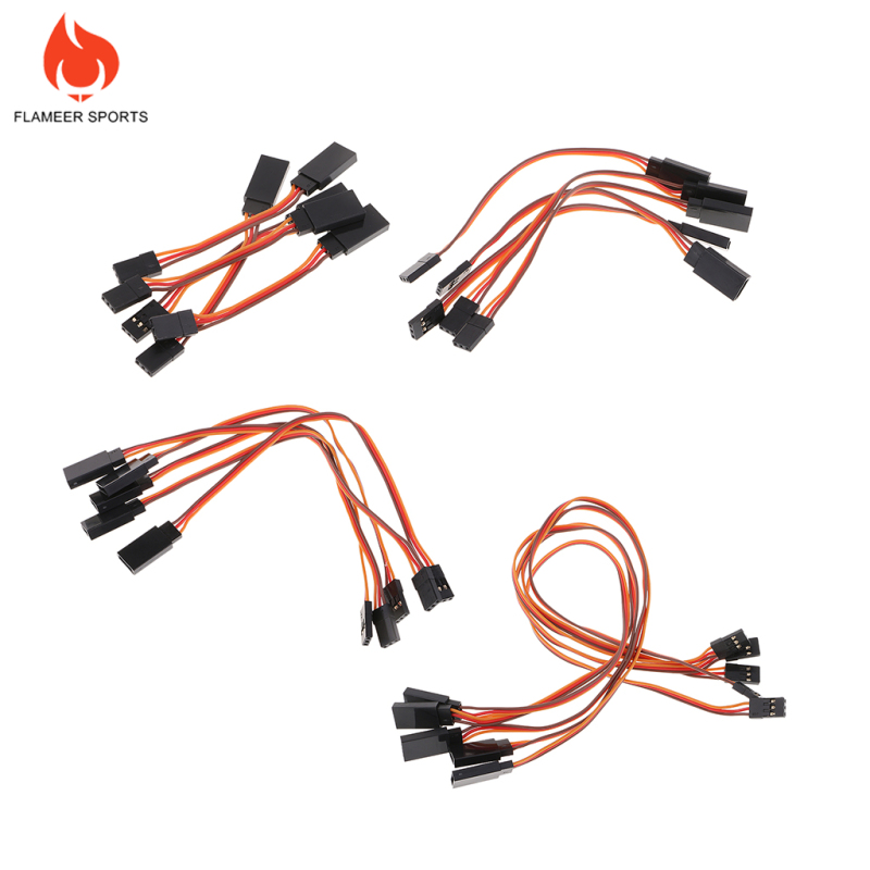 Set 5 Dây Cáp Nối Mở Rộng Servo 3 Pin Futaba Jr