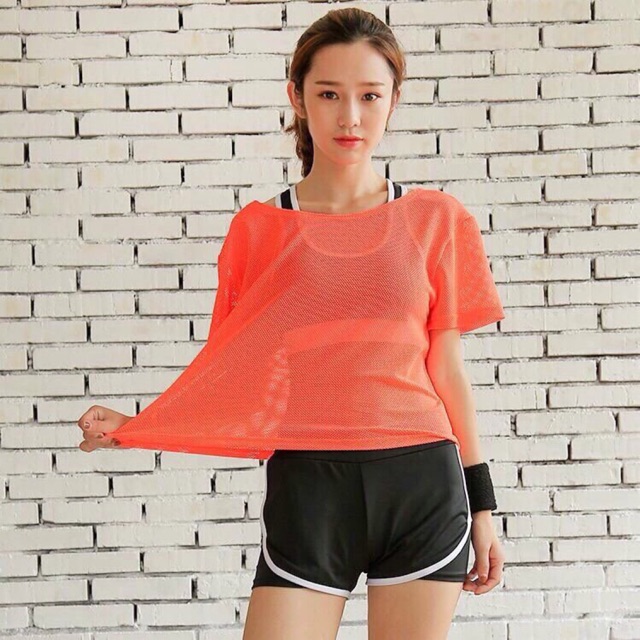Áo lưới tập Gym yoga