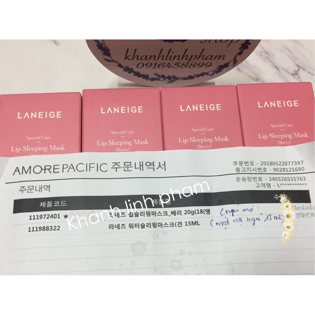 Mặt nạ ngủ môi Laneige | BigBuy360 - bigbuy360.vn