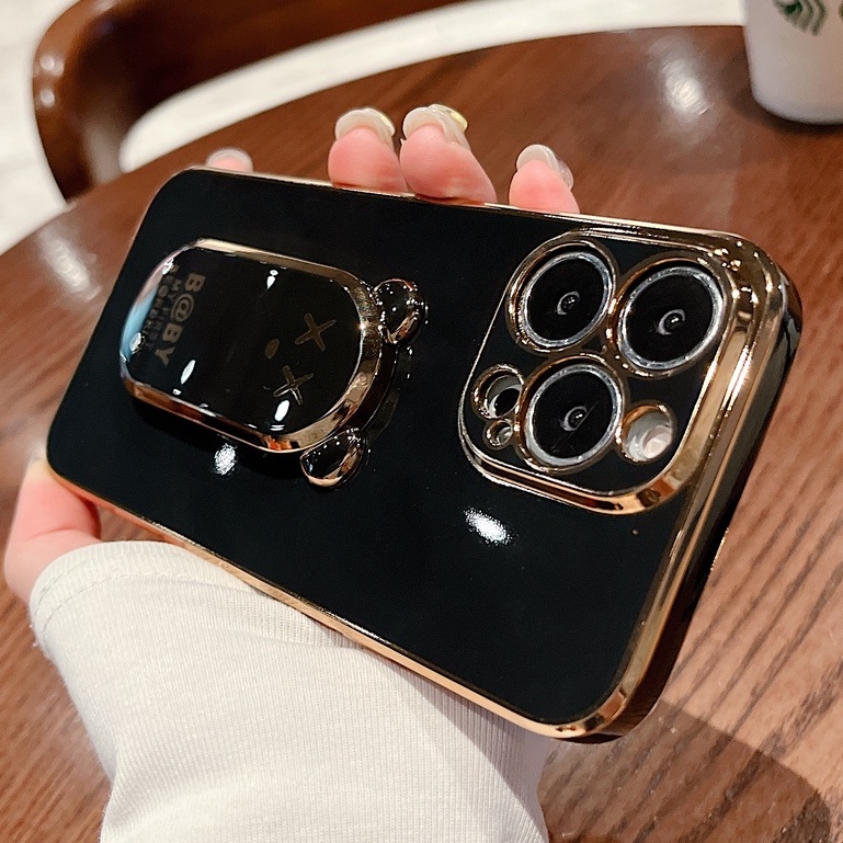 Ốp Điện Thoại Hình Gấu 3d Chống Sốc Cho iPhone 6 plus 6s plus 7 plus 8 plus xs max xr 11 pro max 12 pro max 13 pro max