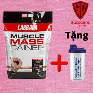 MASS GAINER | Labrada Muscle Mass Gainer  Thực Phẩm Hỗ Trợ Tăng Cân  12LBS 5.4kg - Chính Hãng 100%