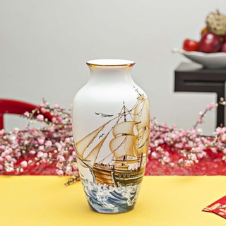 Bình hoa 27cm Thuận Buồm 112776322 Minh Long