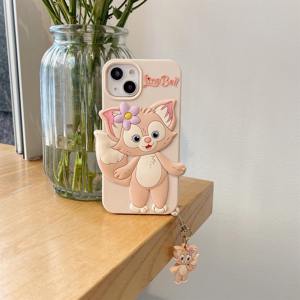 Ốp Điện Thoại Silicon Chống Sốc Hình Chú Cáo Cho iPhone 13 12 11 Pro Max XR XS Max X 7 8 6 6S Plus