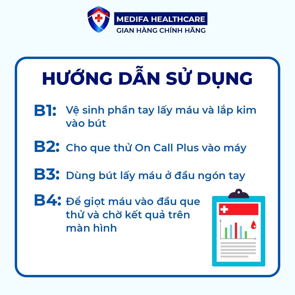 [CHÍNH HÃNG] Bút lấy/chích máu On Call Plus Acon Biotech Mỹ an toàn, tiện lợi