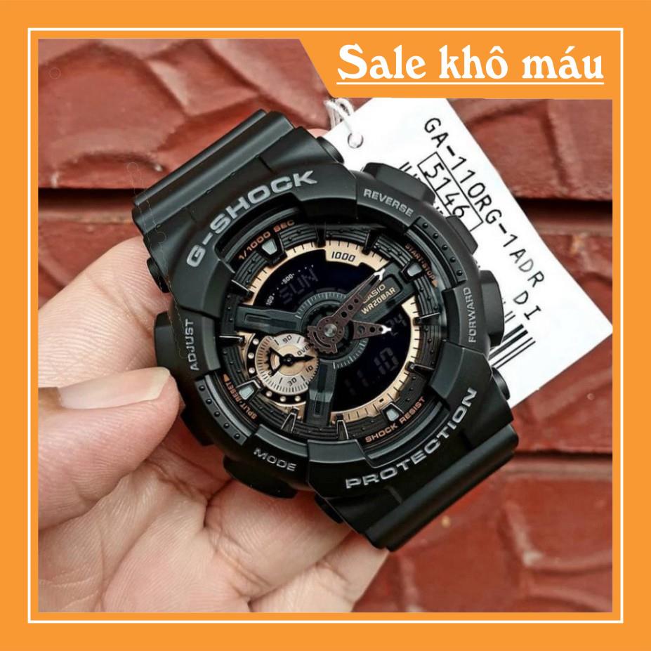 Đồng hồ nam G-Shock - GA110 55mm điện tử chống nước đa năng (Màu đen) - Gsock