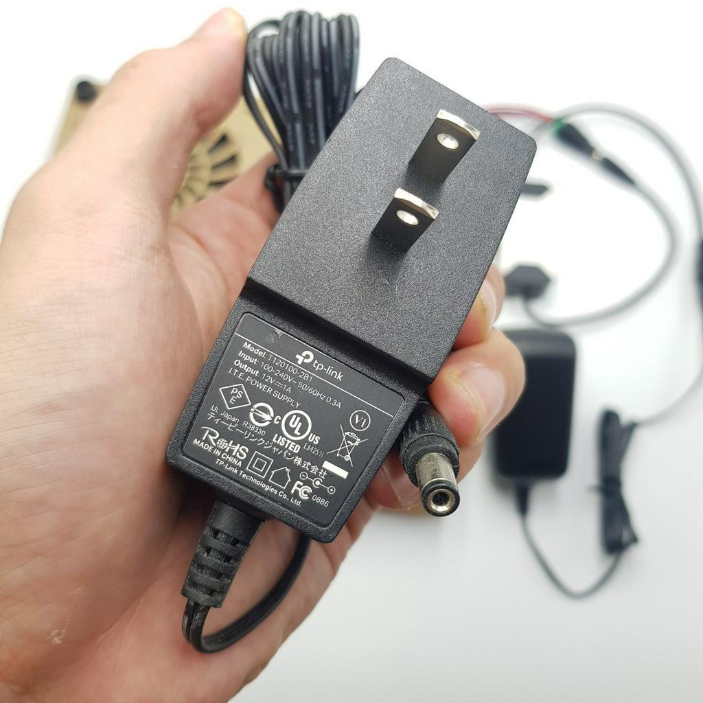 Nguồn Adapter 12V1A 5.5x2.1MM chính hãng TPlink dùng cho thiết bị quạt modem wifi - ShopLinhKienM2M
