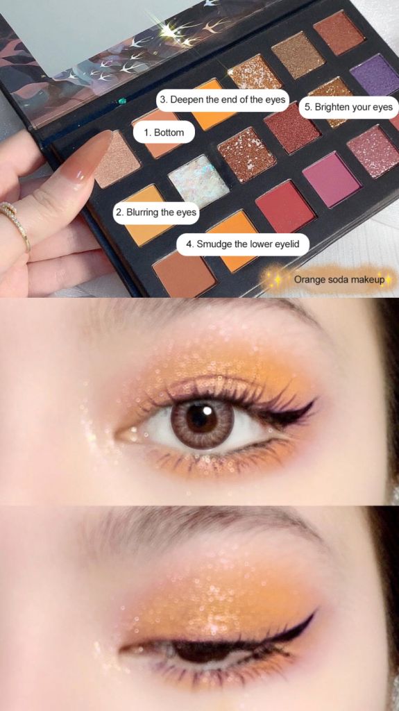 Bảng Phấn Mắt Danmoreluo style 18 Màu Lì Và Ánh Nhũ Ngọc Trai Tông Đất Siêu Lấp Lánh MKE | BigBuy360 - bigbuy360.vn