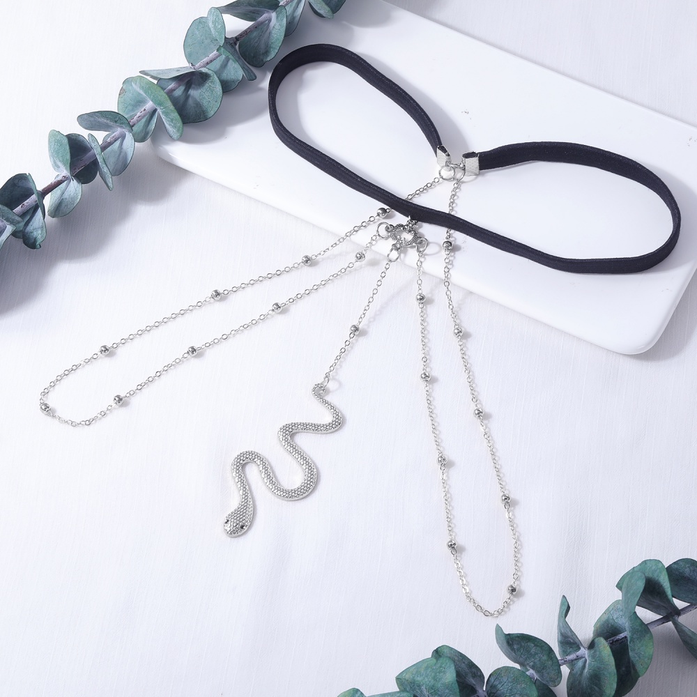 1 Dây Đeo Đùi Tua Rua Dài Đính Đá Sáng Bóng Phong Cách Bohemian Quyến Rũ Cho Nữ