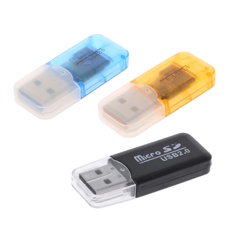 Đầu đọc thẻ nhớ USB 2.0 SD TF chất lượng cao cho máy tính