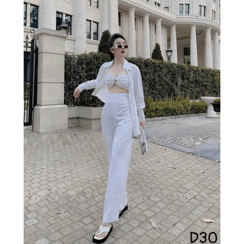 SÉT ĐŨI NỮ 3 MÓN SANG CHẢNH SIU XINH CỰC HOT SIÊU PHẨM PU THỜI TRANG HHP 2022