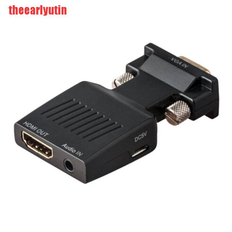 Bộ Chuyển Đổi Âm Thanh Utin 1080p Vga Sang Hdmi Chuyên Dụng | BigBuy360 - bigbuy360.vn