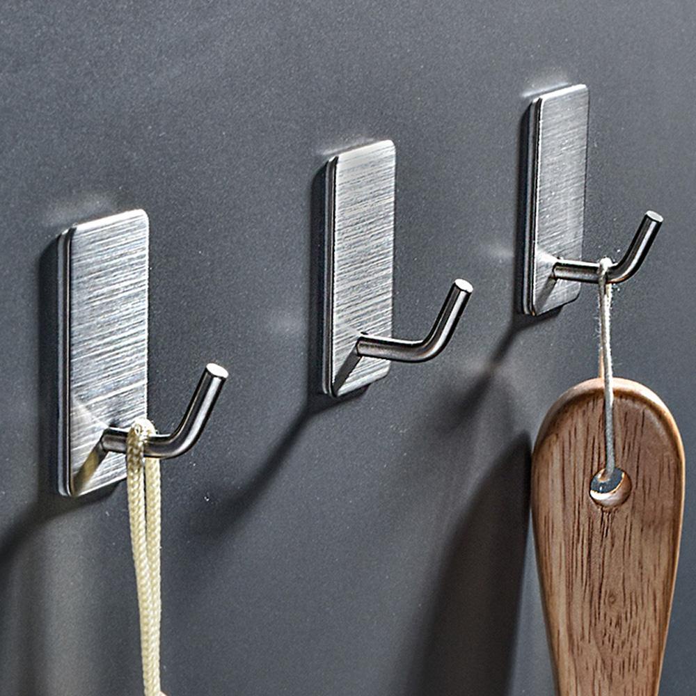 Giá Đỡ Chìa Khóa Gắn Tường Tự Dính Tiện Dụng Cho Phòng Tắm