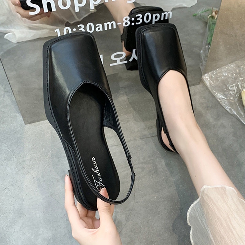 Giày Sandal Bít Mũi Thời Trang Nữ Tính