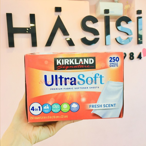 Khăn Giấy Thơm KIRKLAND - Fabric Softener - 250 Tờ