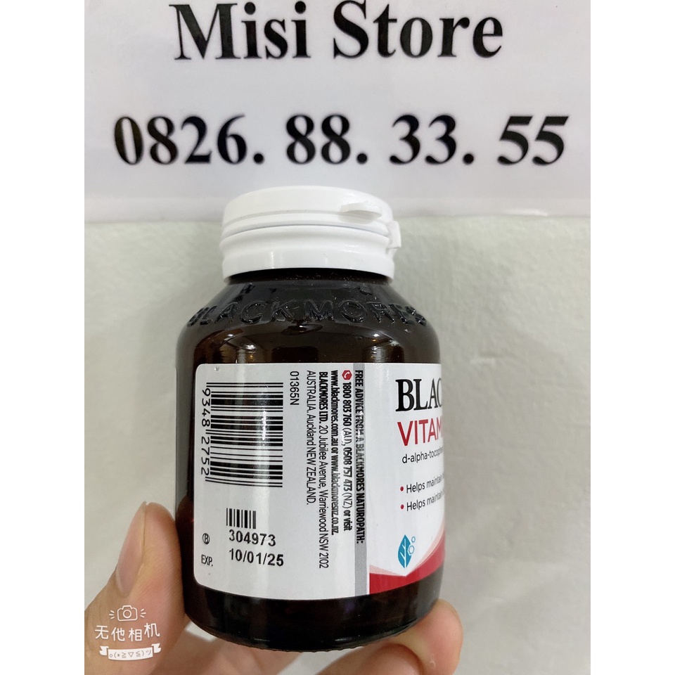 Viên uống Vitamin E 1000IU Blackmores 30 viên của Úc