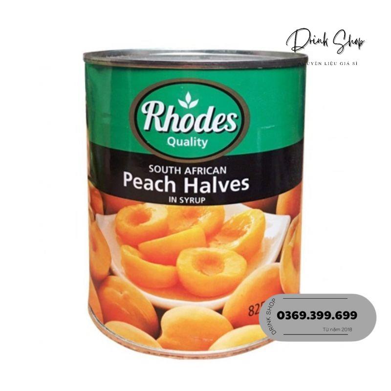 Đào Ngâm Rhodes nắp giật - Hộp 825g