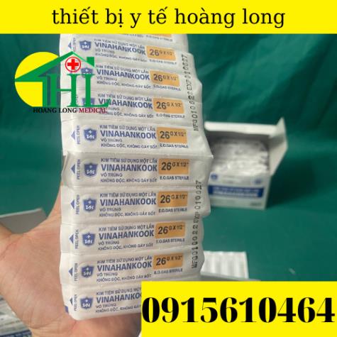 Kim tiêm 18G, 20G, 22G, 23G, 25G, 26G Vinahankook
