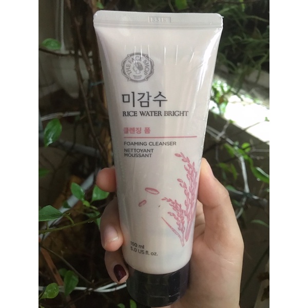 Sữa rửa mặt gạo Rice water bright The- Face- Shop 150ml NỘI ĐỊA HÀN