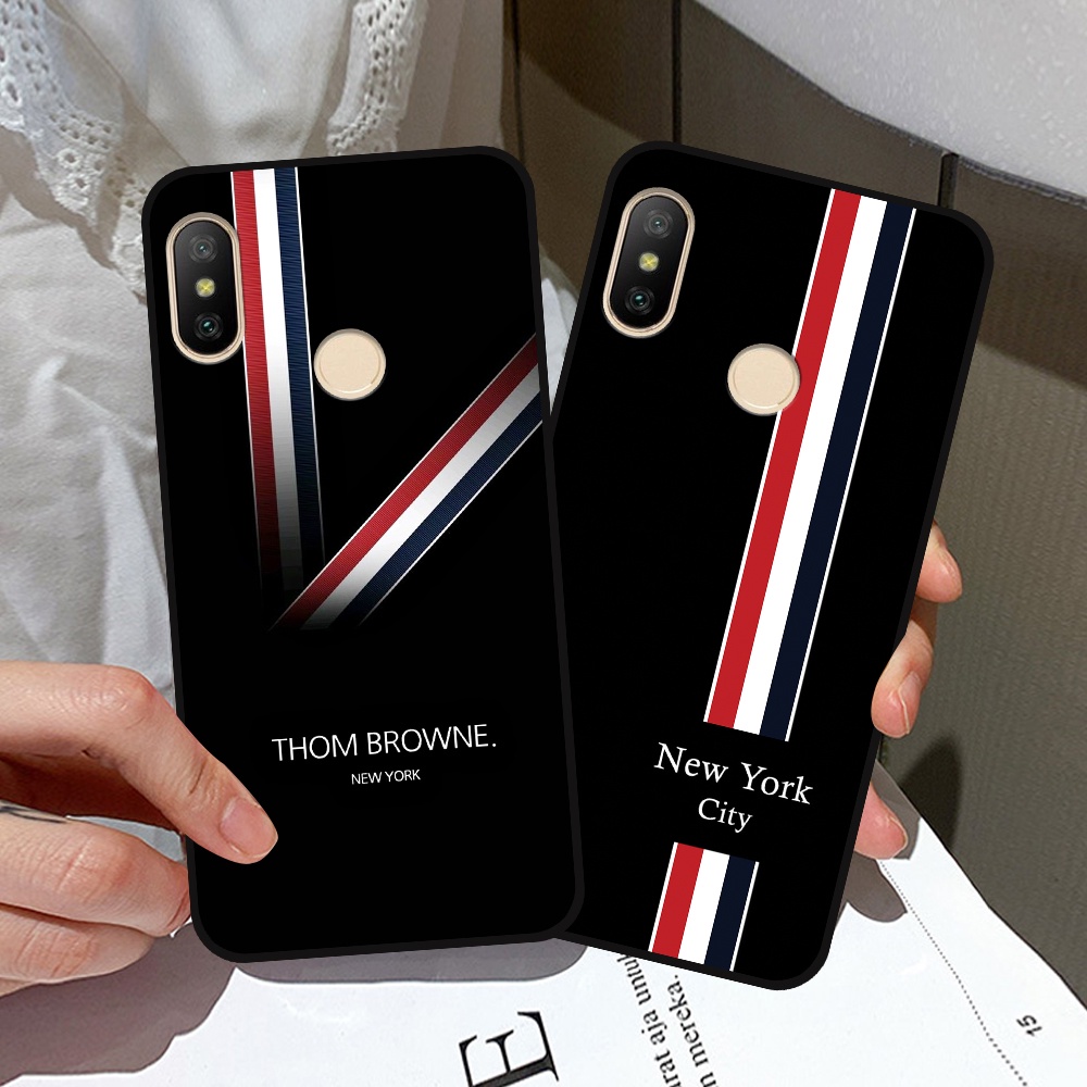 Ốp Xiaomi Redmi 6 Pro / Mi A2 Lite in hình hoạt tiết thombrowne dễ thương siêu hot