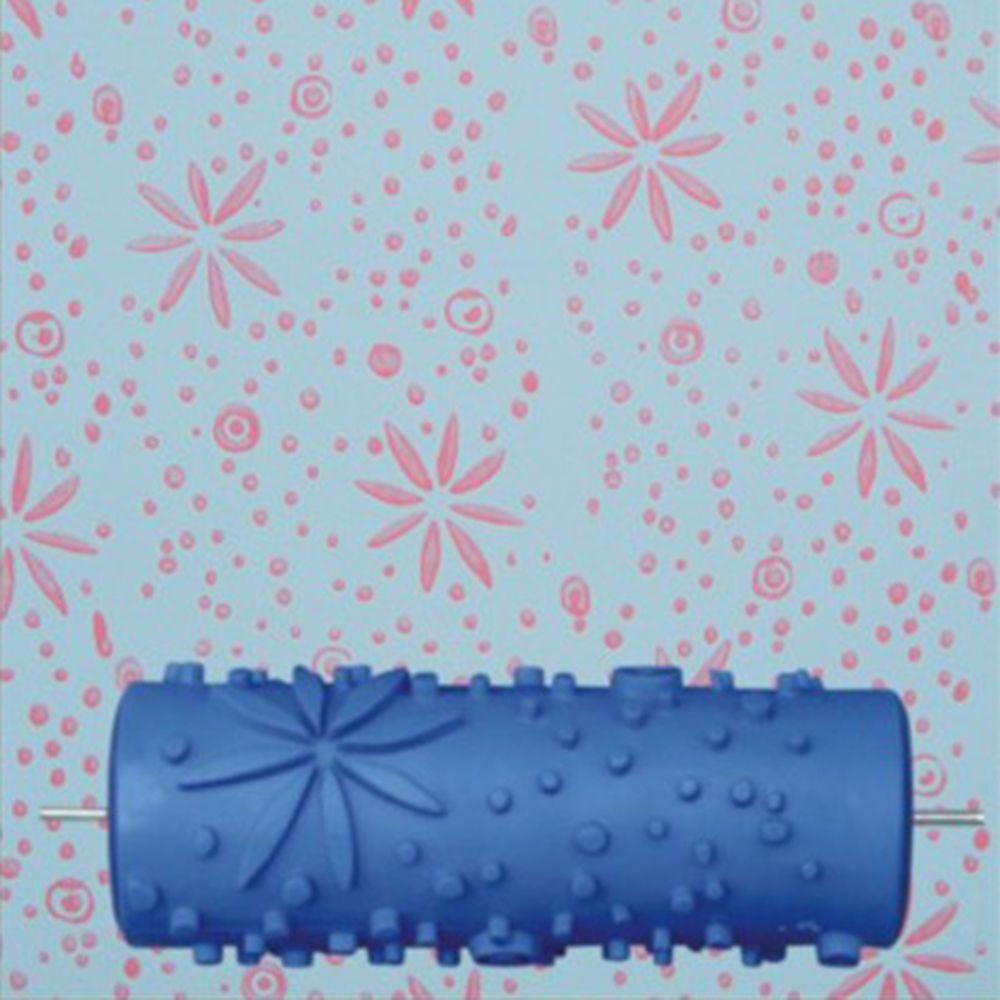 Cọ Lăn Sơn Tường Họa Tiết Giả Vân Hạt DIY