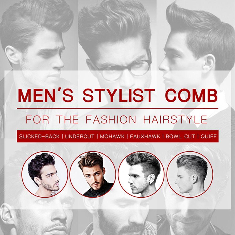 Lược Chải Tóc Xoăn Chống Tĩnh Điện Chuyên Nghiệp Cho Nam