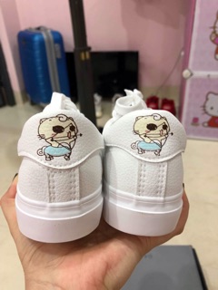 Sneaker trắng #Dusto