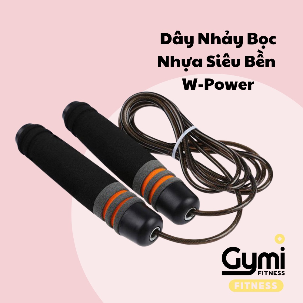 Dây Nhảy Thể Dục, Thể Thao | Lõi Cáp Bọc Nhựa Siêu Bền
