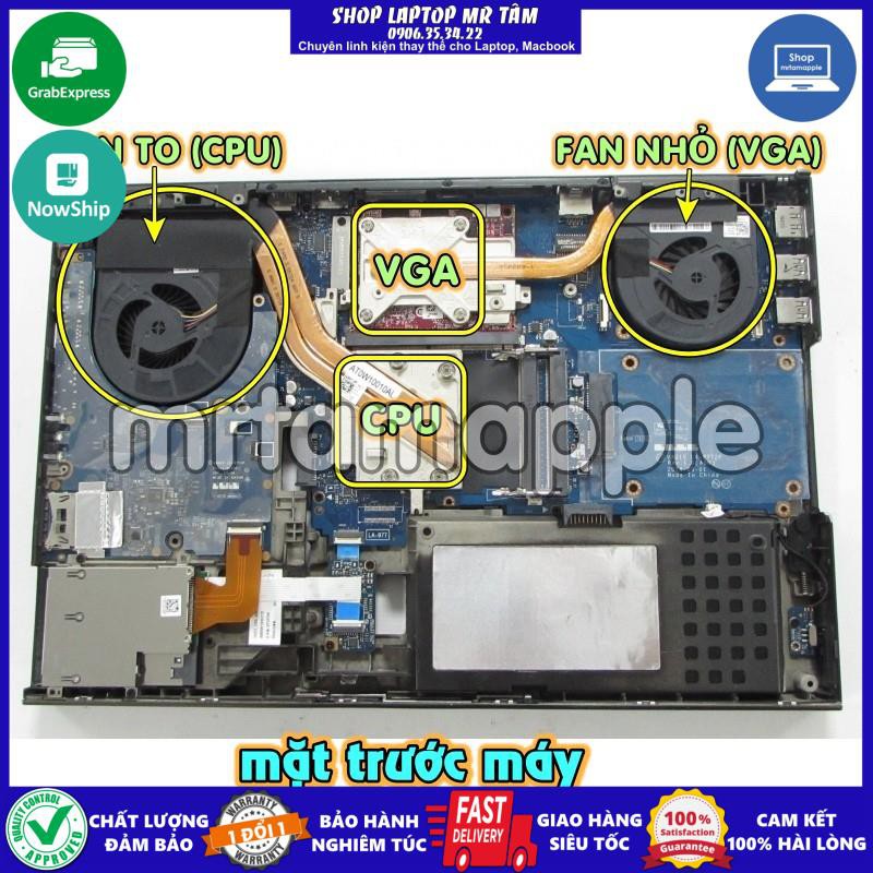 QUẠT LAPTOP DELL M4800 - Precision M4700 M4800