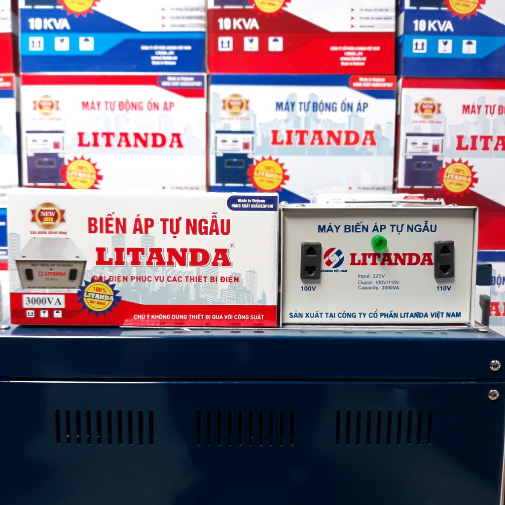 Bộ Đổi Nguồn 220V Ra 110V/ 100V 3000VA Litanda