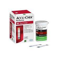Que đo đường huyết Accu check performa hộp 25 và 50 que