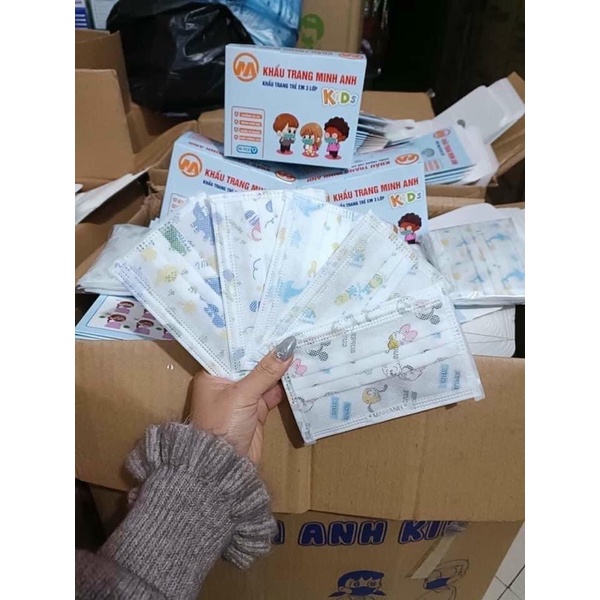 50 khẩu trang cho bé