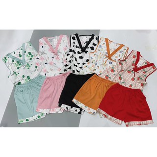Bộ pijama mặt nhà chất Latin, kate thái cao cấp có size