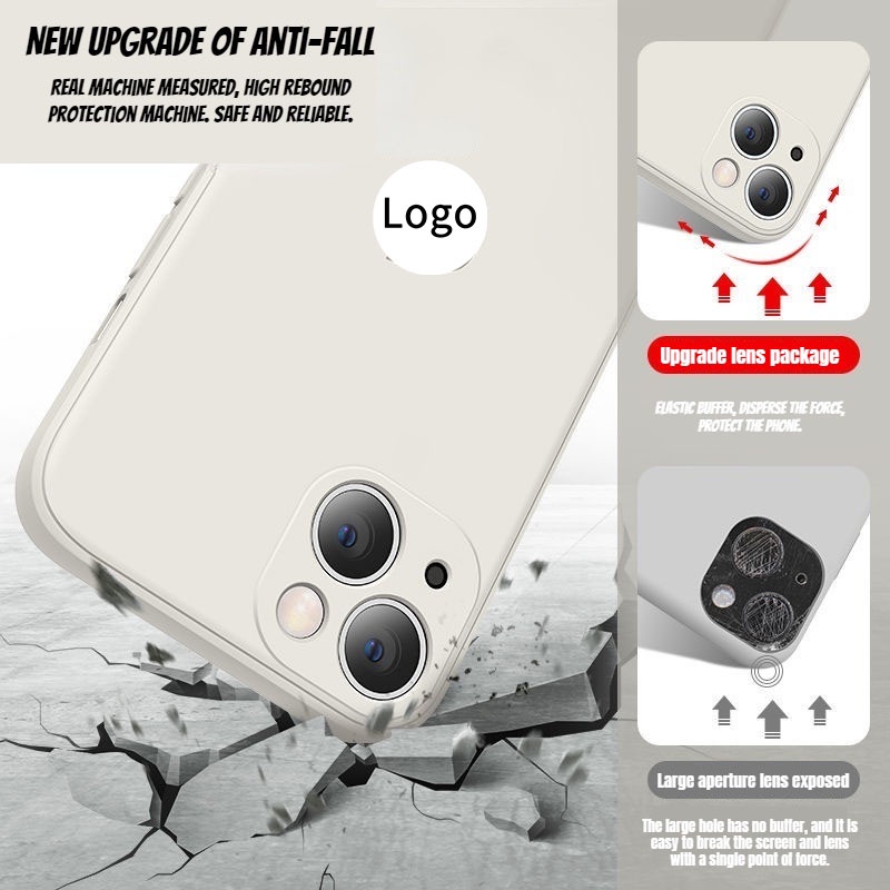 Ốp Điện Thoại silicone Lỏng Cho iPhone X XS Max XR 6 7 8 Plus SE 2020 2022 SE3