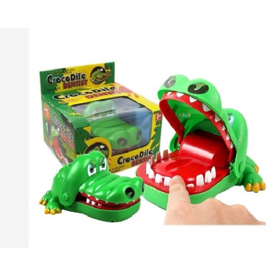 Đồ chơi khám răng cá sấu ,Dành cho 2 đến 4 người chơi giúp trẻ tăng tương tác với mọi người xung quanh