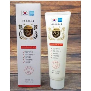 5 hộp Kem đánh răng cao cấp vị hồng sâm Hàn Quốc