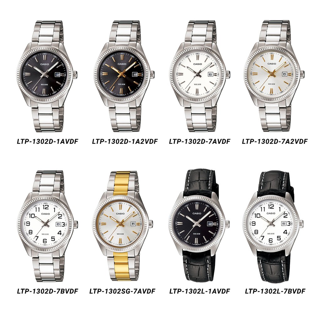 Đồng hồ nữ chính hãng Casio Anh Khuê LTP-1302