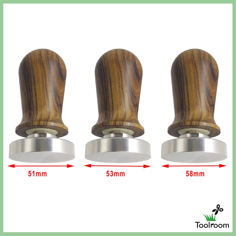 Toolroom Stainless Steel Coffee Tamper Cafe Home Coffee Bean Press Tool Espresso